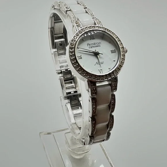 Woman’s Armitron Now Ceramic Quartz Watch - Picture 3 of 7